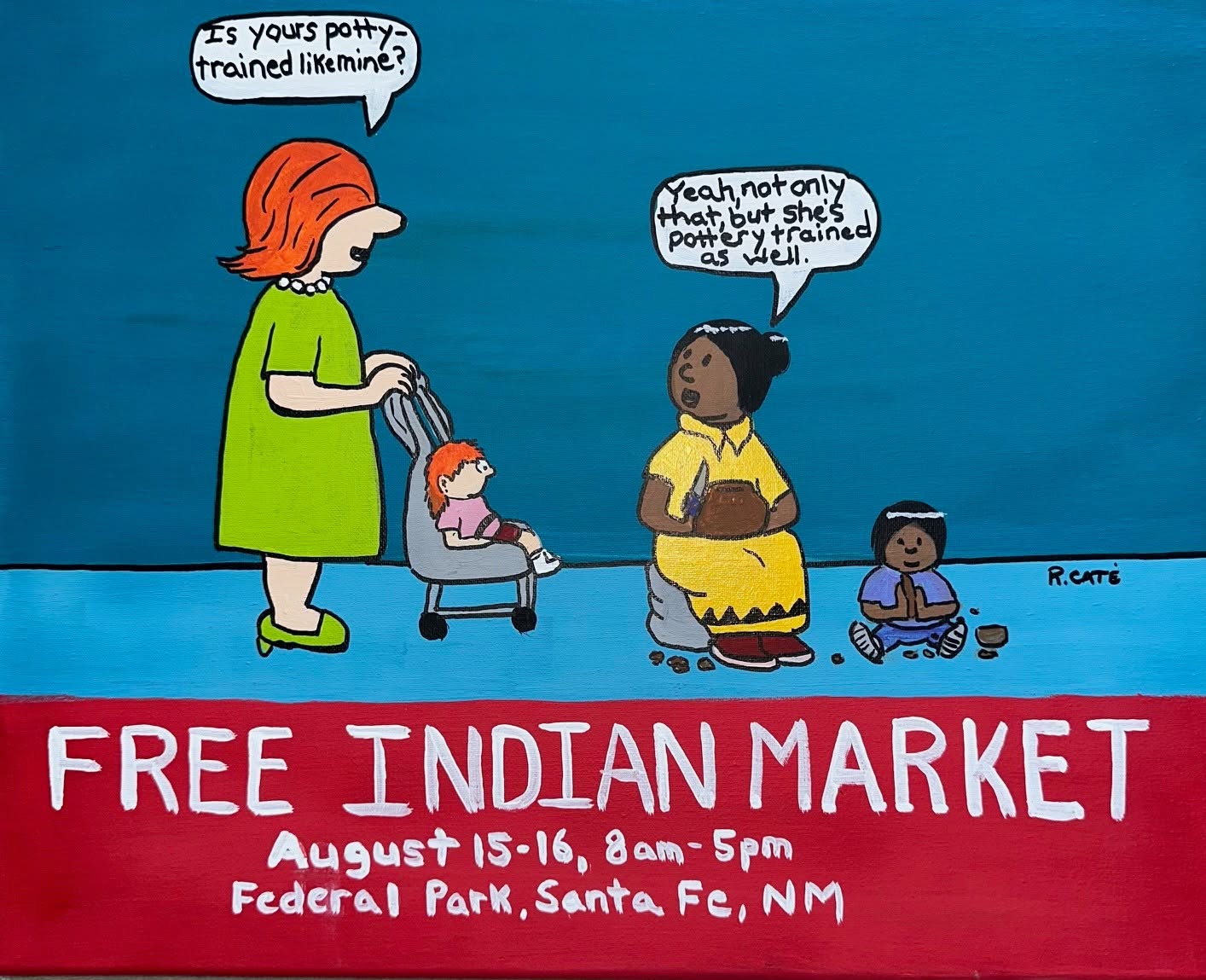 Santa Fe, NM Indian Market, August 15-16, 2026.